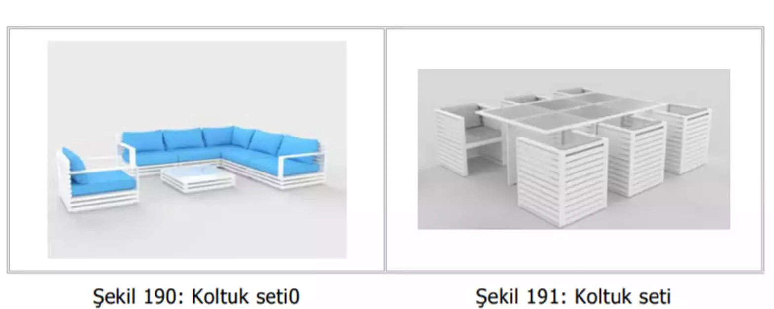 örnek mobilya set tasarım başvuruları-Fatih Patent